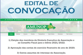 Edital de Convocação