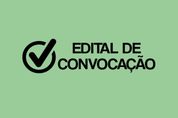 Edital de Convocação!!!